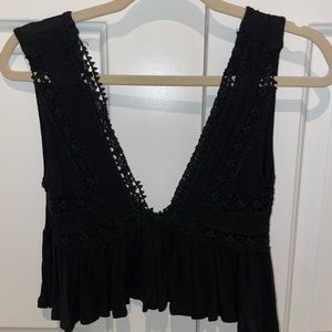 Kimchi Blue small black shirt